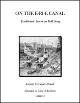 On the E-Ri-E Canal Concert Band sheet music cover